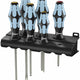 Stainless Steel Screwdriver Set + Hanger 6 Pcs