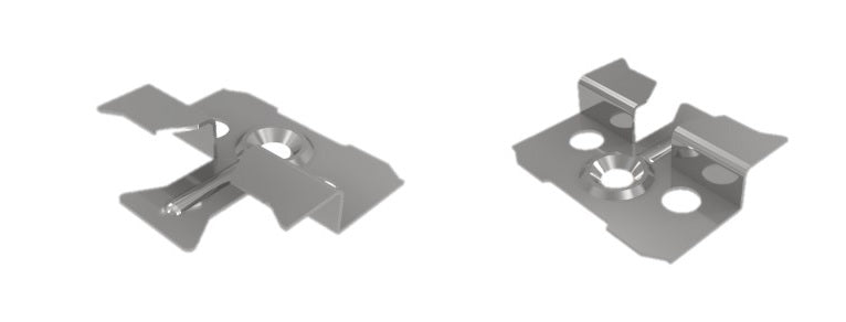 Wainscoting Clips 2,5 mm/100