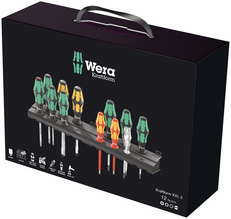 Kraftform Xxl 2 Universal Skruvmejsel Set 12 St.