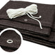 Deco Brown Cover Fabric 200g/m2 100cm Roll 25mb