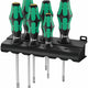 Kraftform Lasertip Screwdriver Set + Hanger 6 Pcs