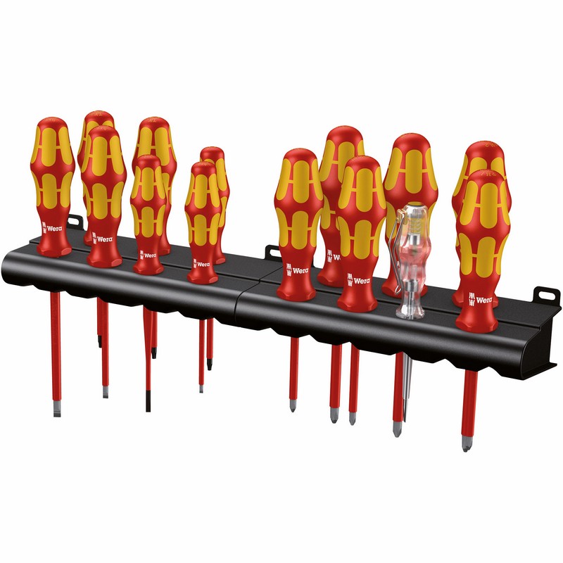 Juego Destornilladores Kraftform Vde 14 Pzas.