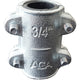 Rectification Clamp Båda 3/4'' Aga Symmetrisk Utan sidoutgång