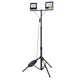 Double Workshop Lamp On Tripod 100w 1000lm Lm2x50aw 1.7