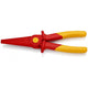 Pinza a becchi lunghi isolata in plastica, 220 mm