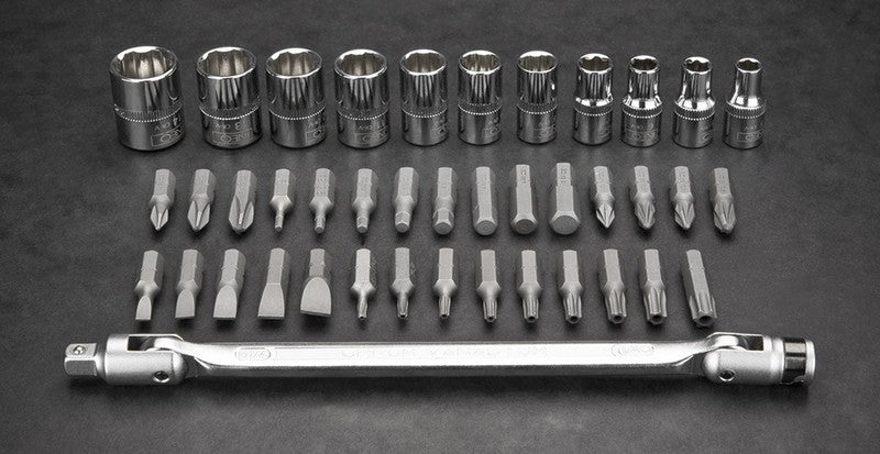 Set chei tubulare 1/4 inchi 41 buc