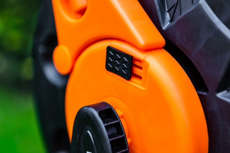 Carrello Portagomma Da Giardino In Plastica Fino A 60 M Di Tubo Da 1/2''