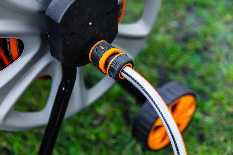 Haveslangevogn Metal Op til 60 M af 1/2'' slange