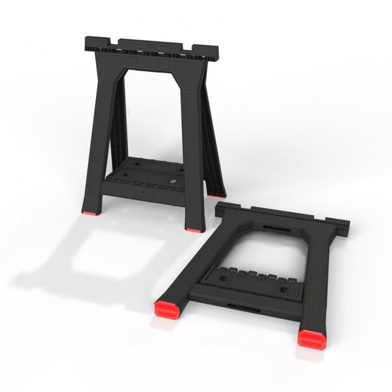 Support-tréteau pliable Qbrick, lot de 2