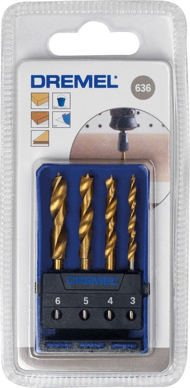 Titanium Drill Set 4 Pcs.