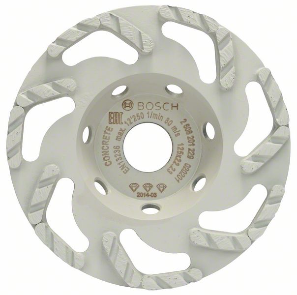 Diamantkopskive 122*22*4,5 Bedst/beton