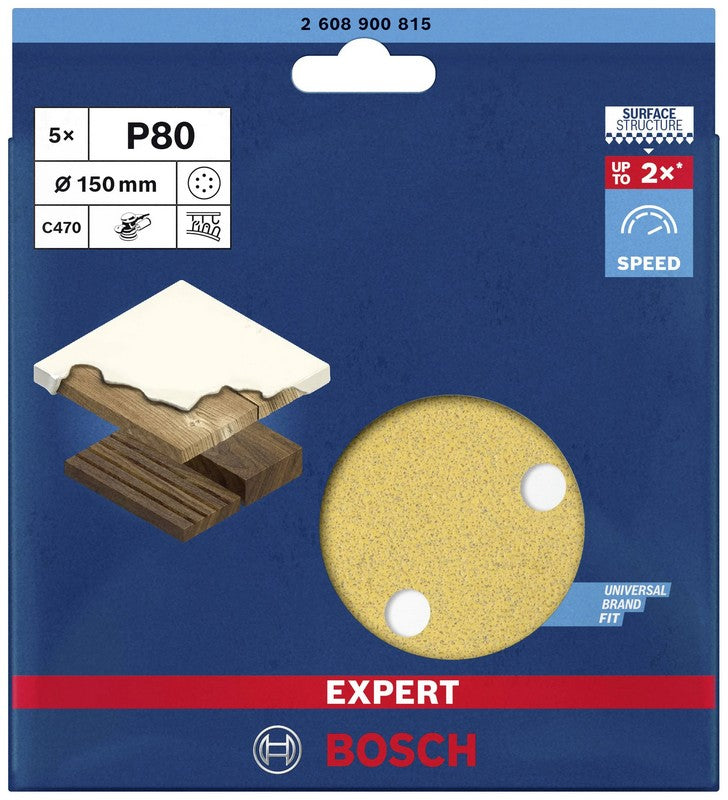 Expert Exc470 D150 G80 csiszolókorongok 5db.