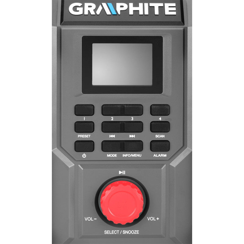 Batteridriven Construction Radio Energy+ 18v Utan Batteri