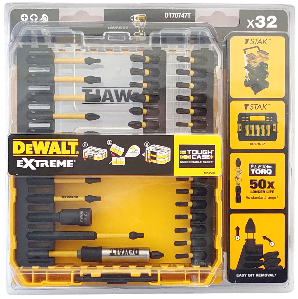 Set de biți Flextorq 32 piese
