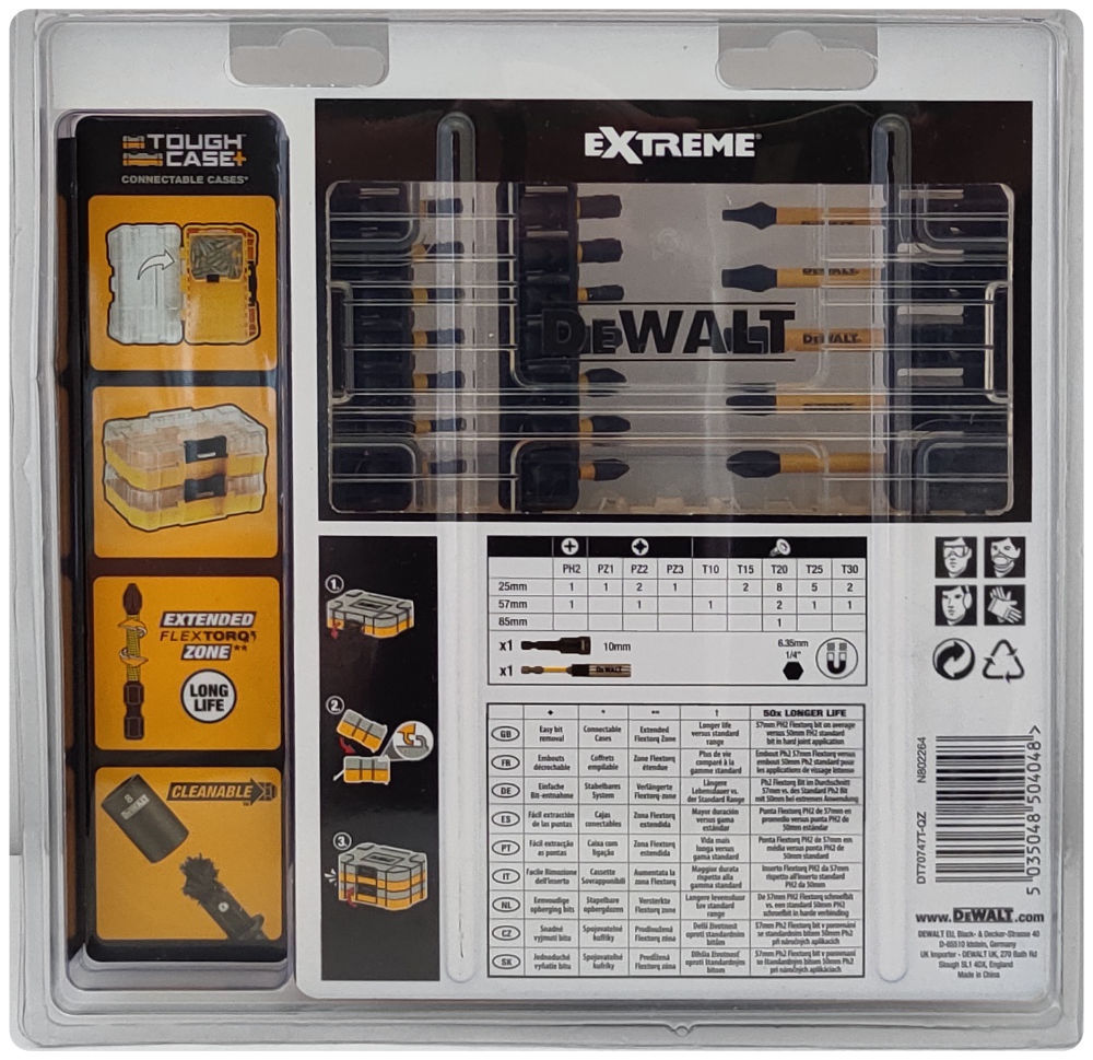 Set de biți Flextorq 32 piese