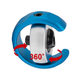 Mini clichet rotativ 1/4'' 72 de dinti