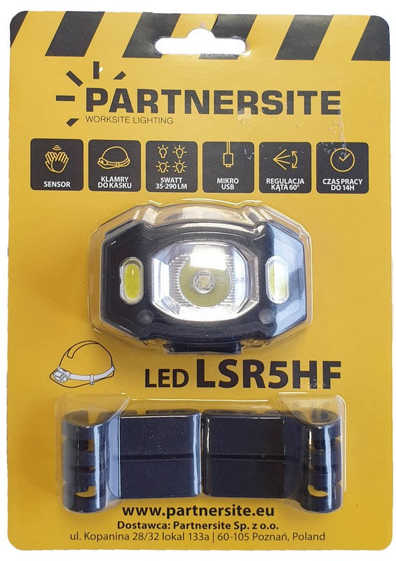 Uppladdningsbar USB-strålkastare Lsr5hf