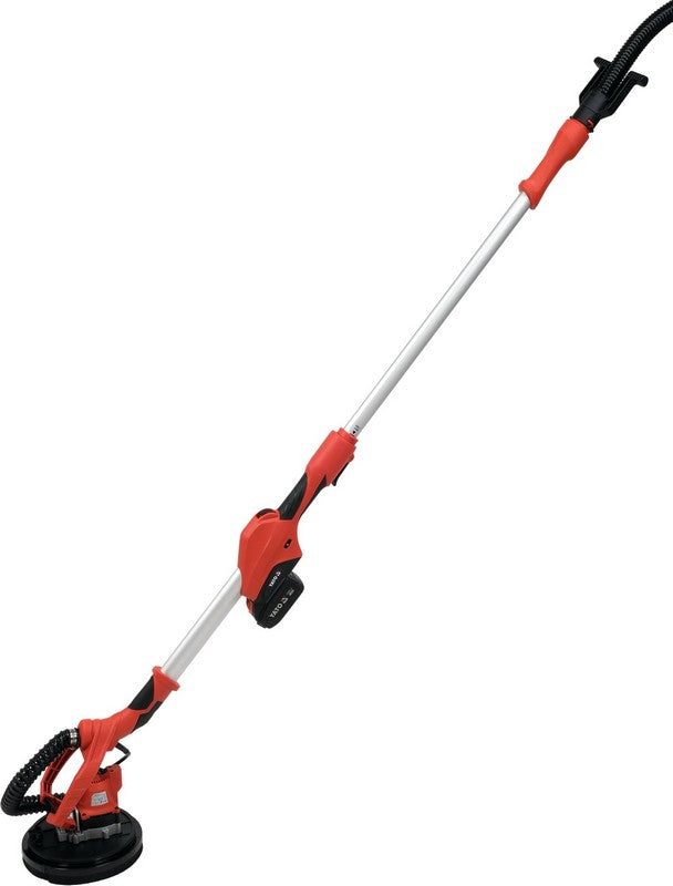 Gipsschuurmachine 18v 4.0ah met ingebouwde stofzuiger