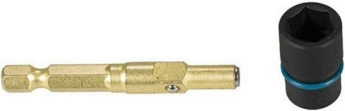 Socket 9.6*61mm With Interchangeable Handle 1/4' Hex