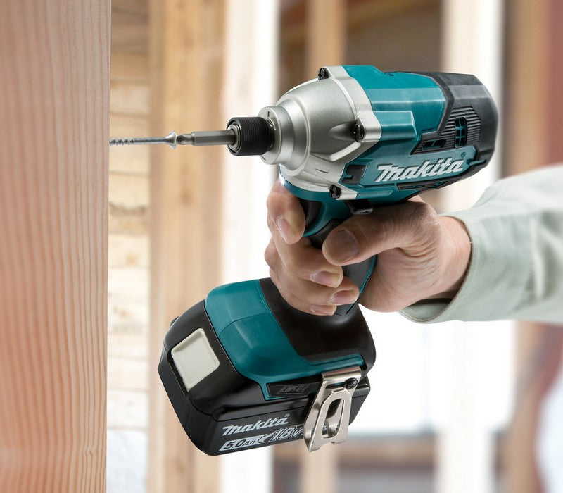 Cordless Impact Driver 1/4'' 155nm 18v 2*5.0ah