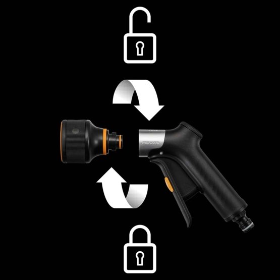 3-function Front Control Spray Gun