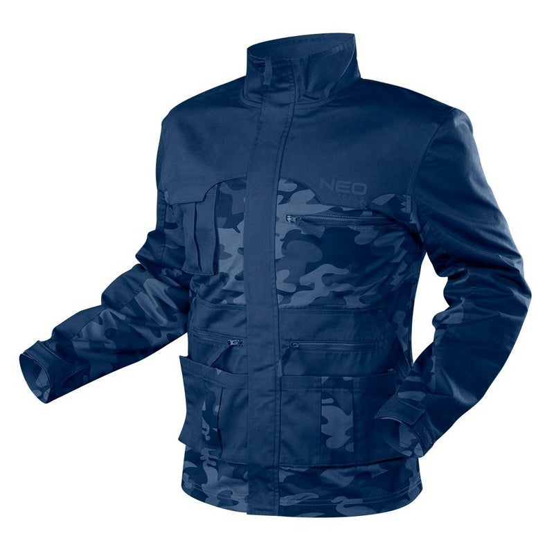 Sweat-shirt de travail Camo Navy Taille S