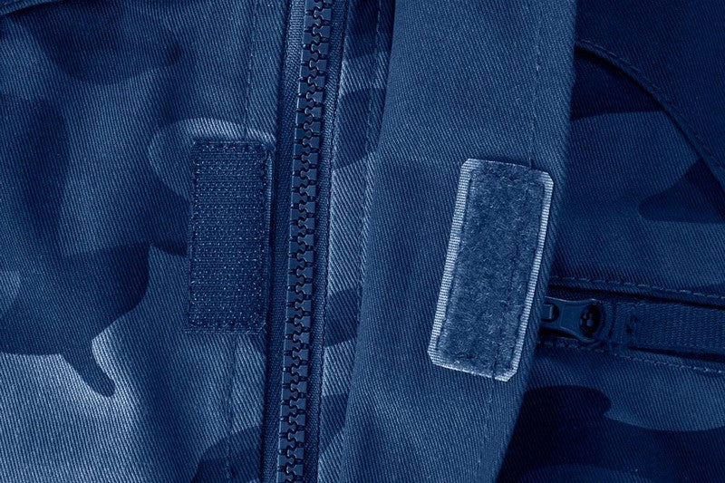 Camo Navy Work Sweatshirt storlek S