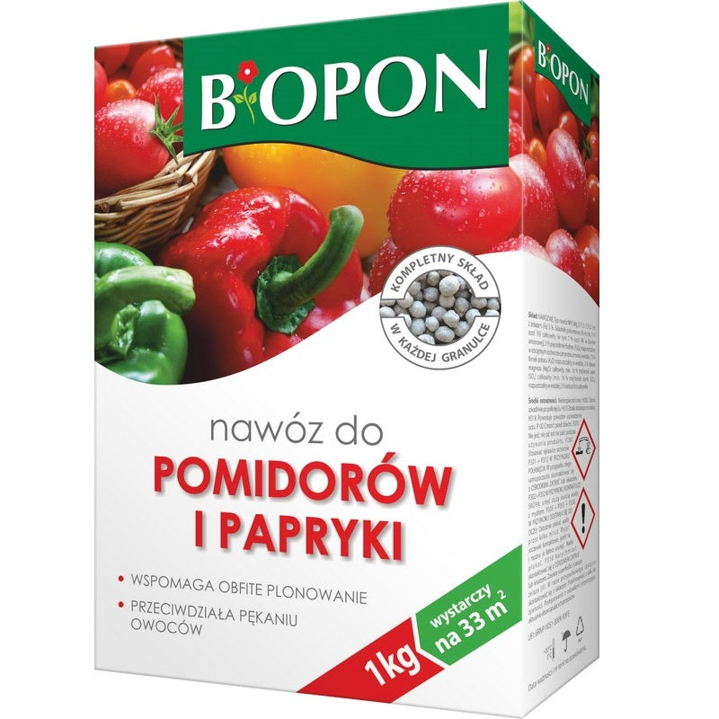 Fertilizante - Para Tomates E Pimentões Grânulos 1 Kg