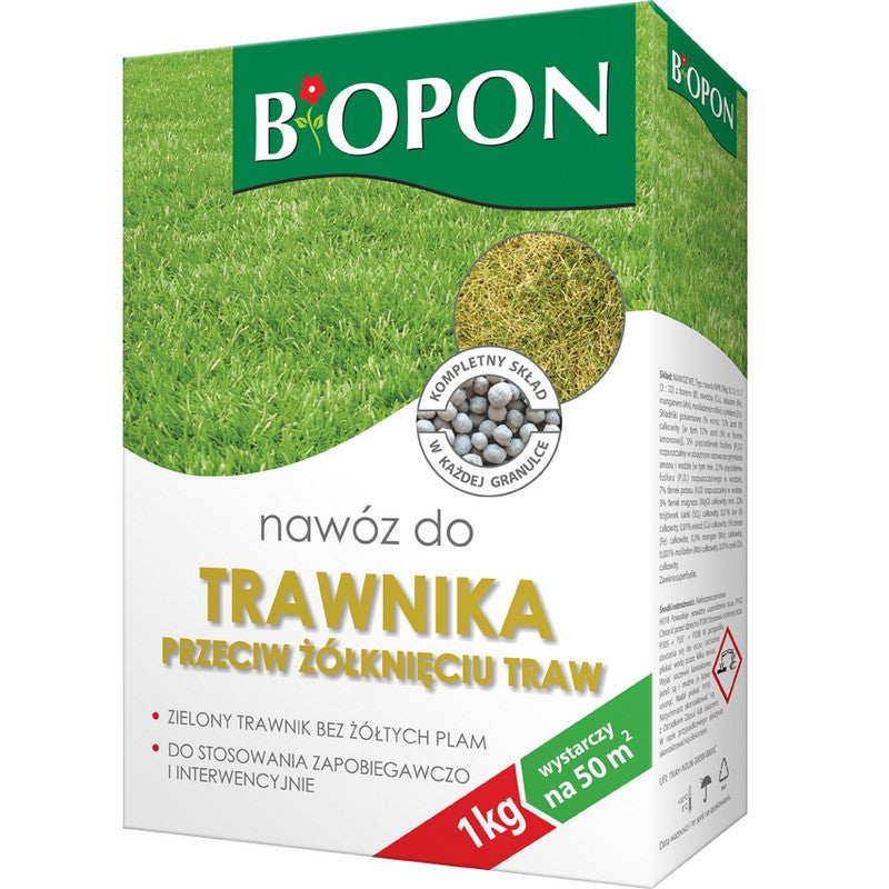 Dünger - Für Rasen Gegen Vergilbung 1 Kg