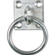 Poignée avec anneau 50*50mm oreille 8mm 5*35mm