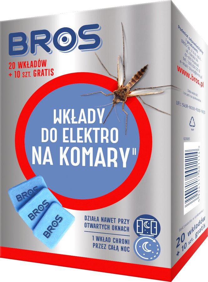 Náplne do elektrokomárov 20 ks.