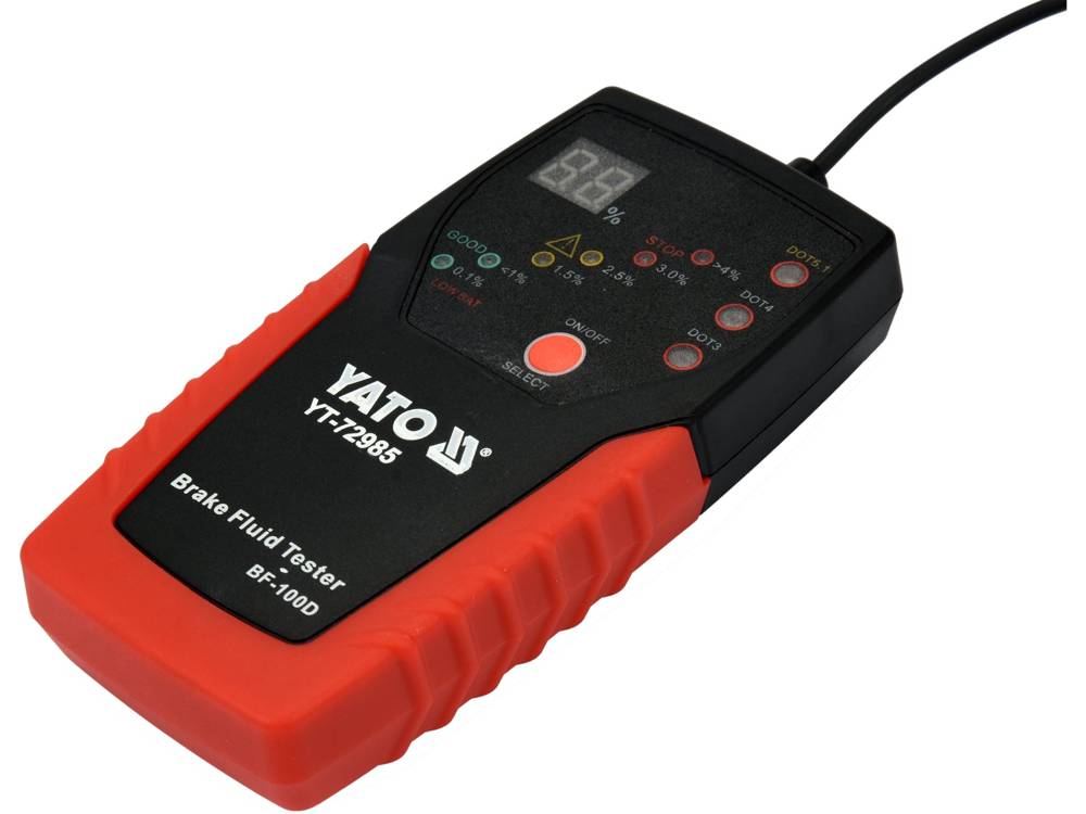 Fékfolyadék teszter elektronikus kijelző