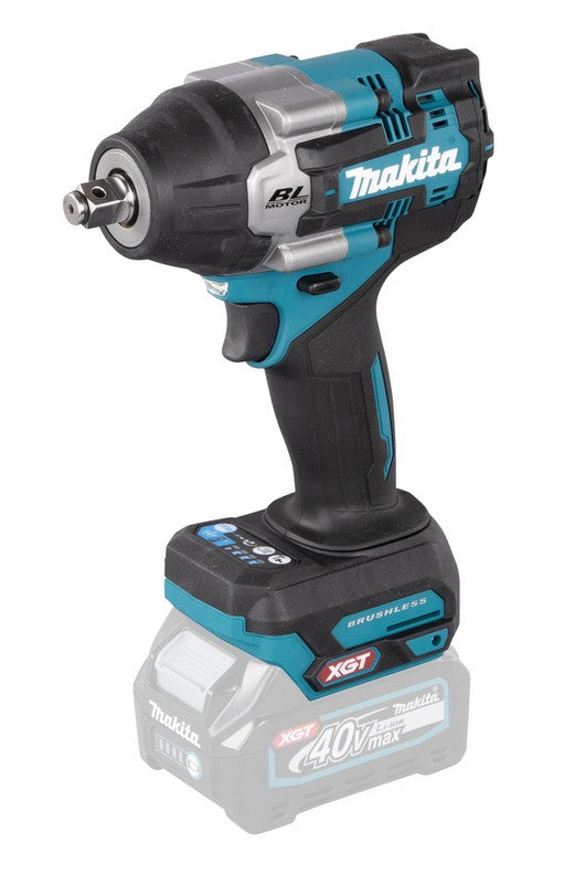 Trådløs slagnøgle 1/2'' 750nm 40v Xgt 0*ah Makp