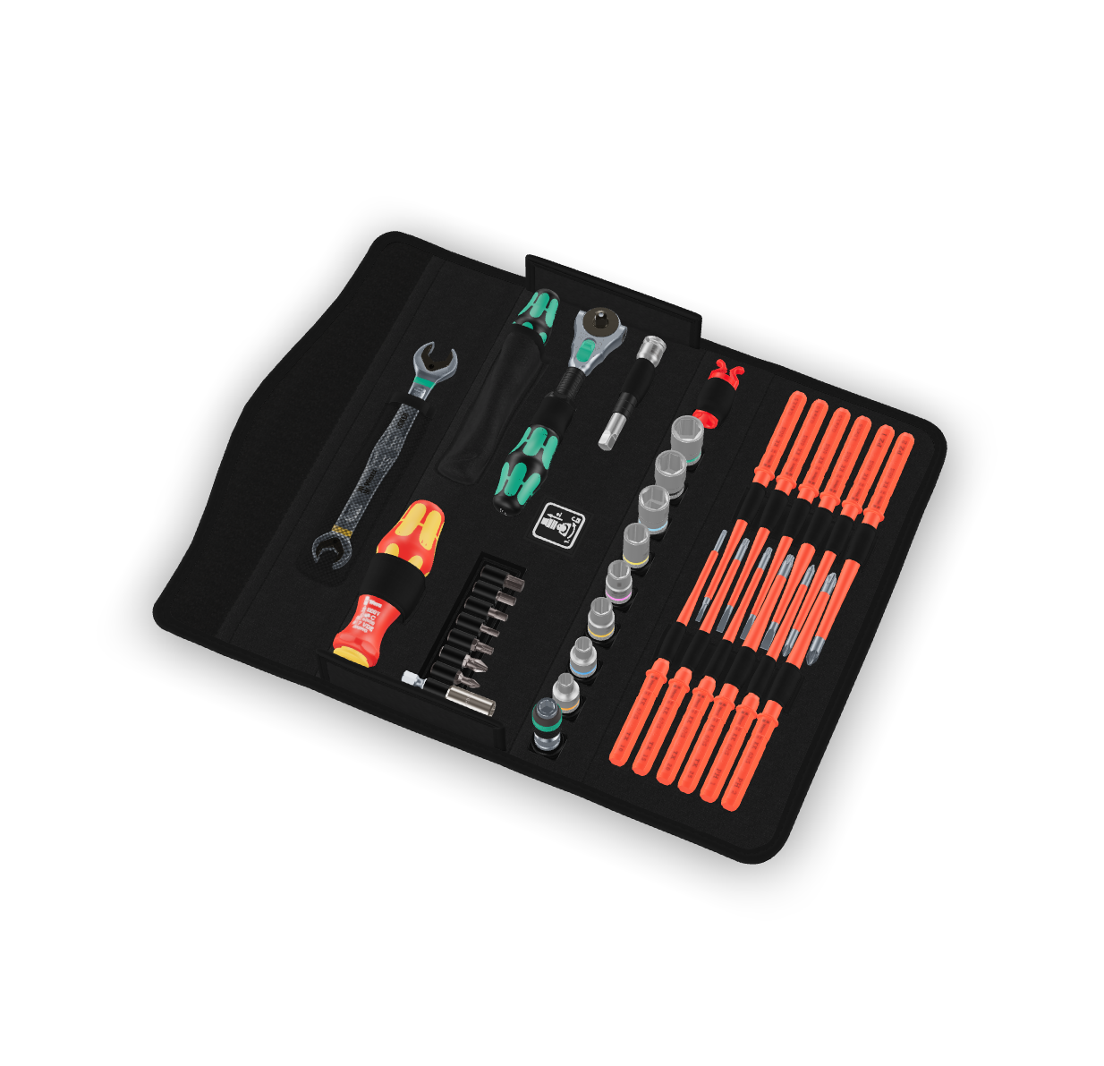 Kraftform Kompakt Set W 2 For Maintenance Work 35 Pcs.