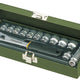 1/4'' Socket Set With Pass-through Ratchet 13 Pcs.