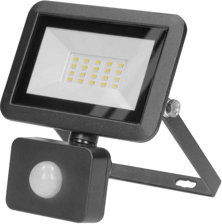 LED světlomet s Pir 20w 1600lm Ip44 4000k