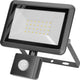 Led Projektør Med Pir 30w 2400lm Ip44 4000k