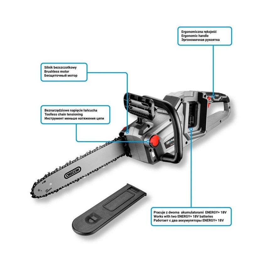 36v 350mm Energy+ batteri motorsav