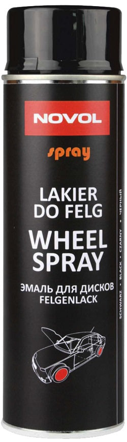 Black Wheel Paint 500 Ml