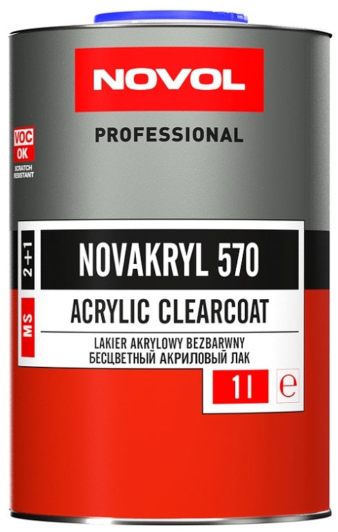 Novakryl 570 Blanke Lak 2:1 1l