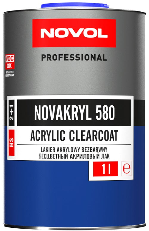 Novakryl 580 Blanke Lak 2:1 1l