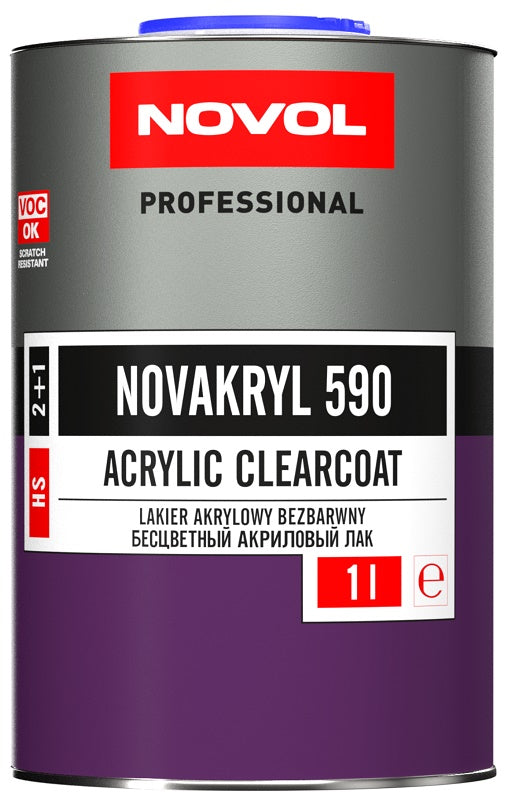 Novakryl 590 Clear Varnish 2:1 1l