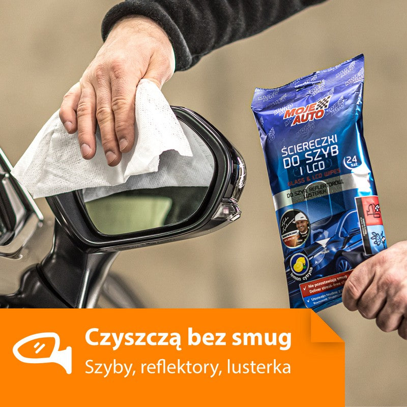 Window Cleaning Wipe 24 Pcs.