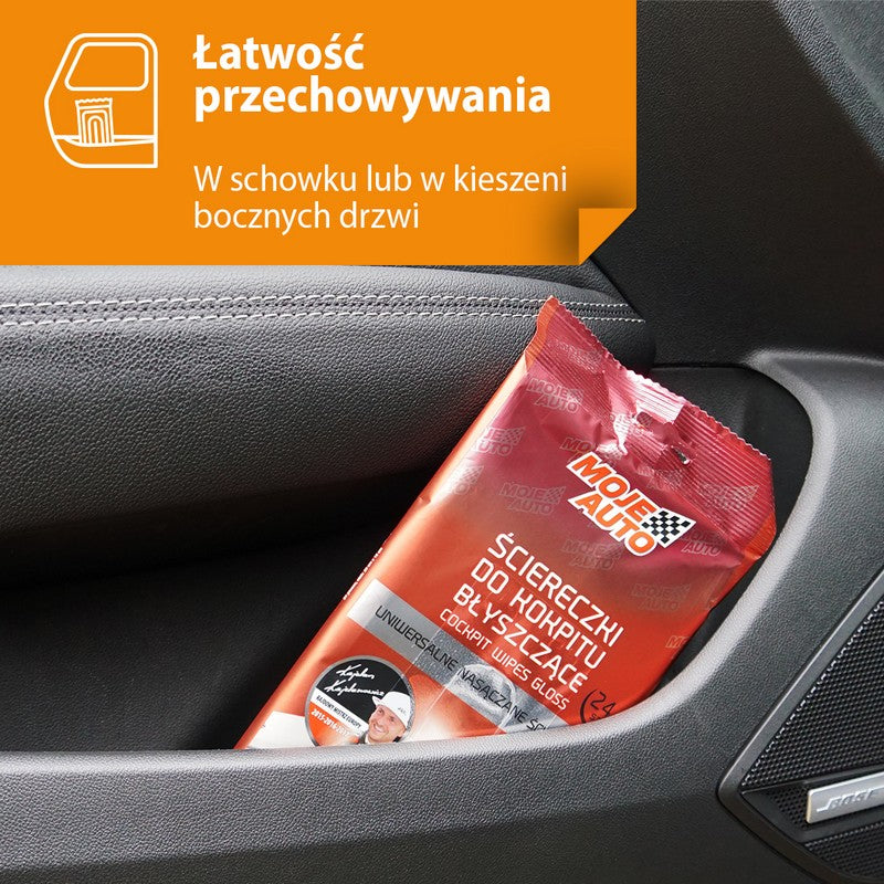 Cockpit Wipes Glossy Lemon 24 бр.
