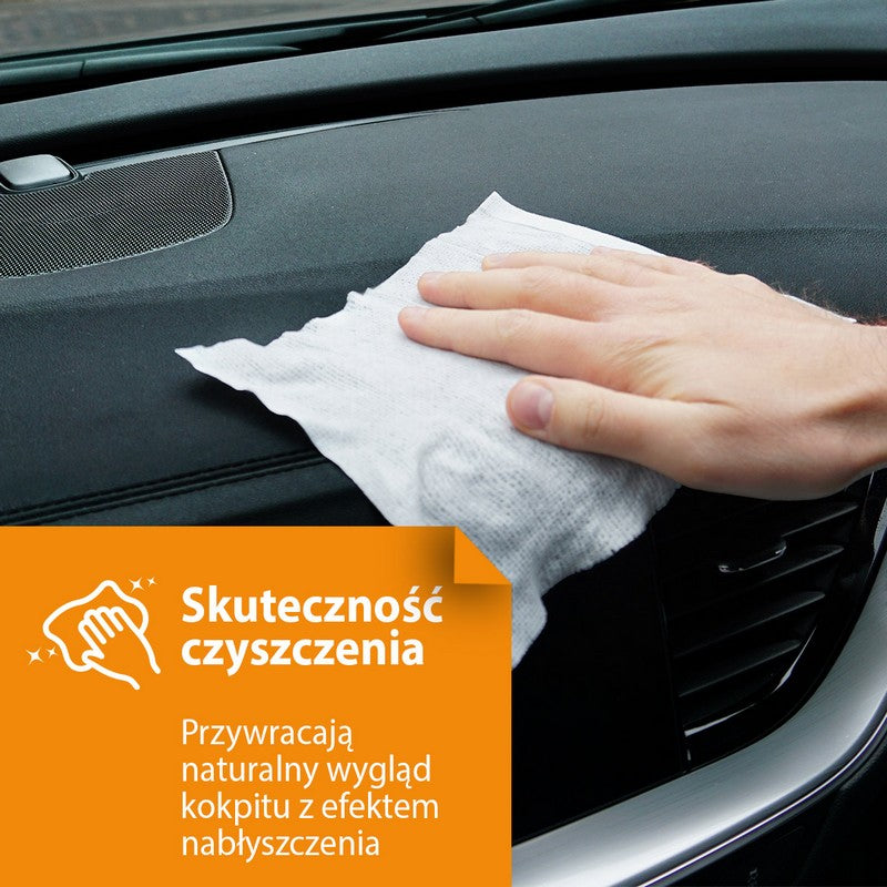 Chusteczki do kokpitu Glossy Lemon 24 szt.