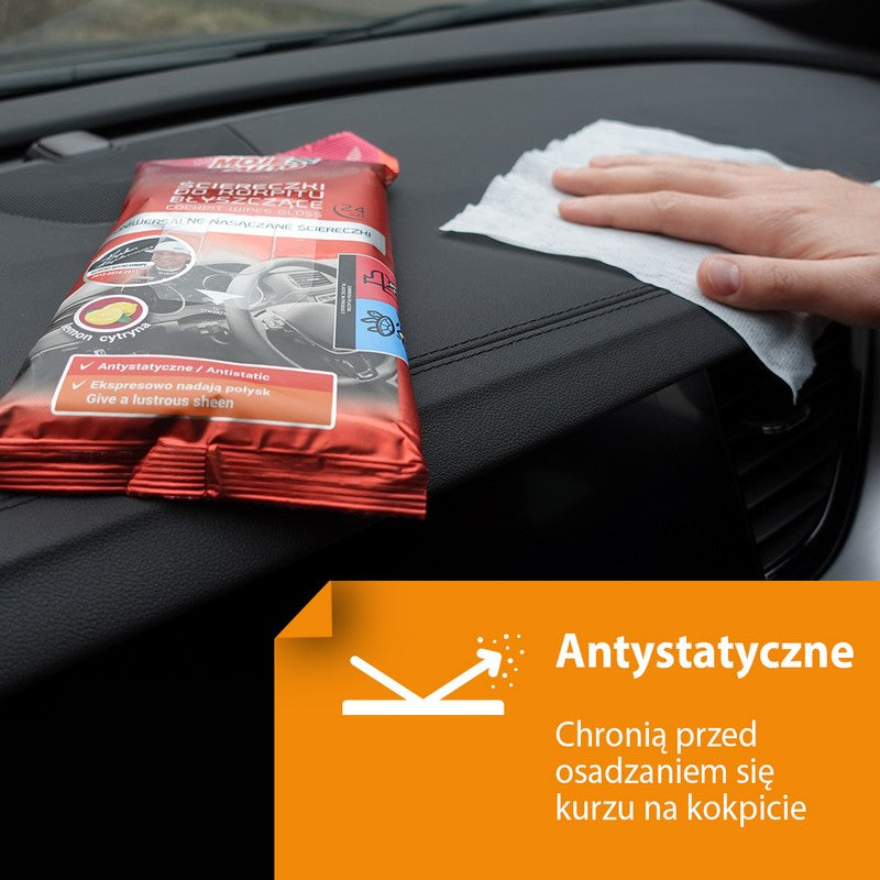 Cockpit Wipes Glossy Lemon 24 бр.