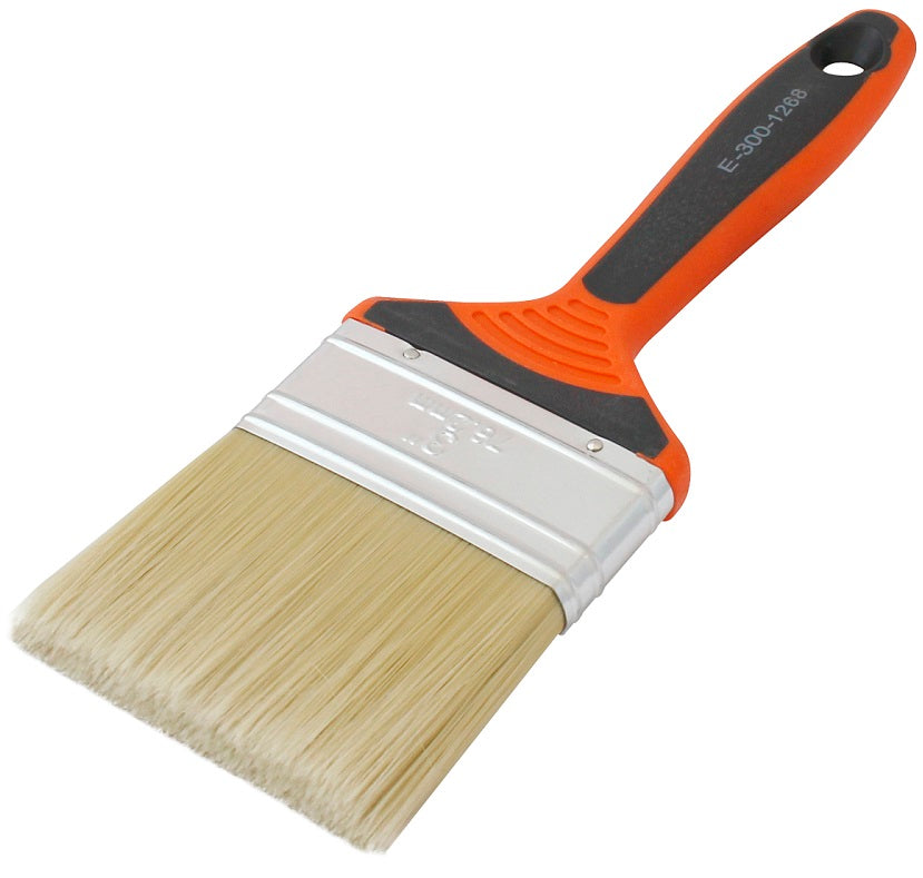 English Flat Silk Brush 76mm 3''