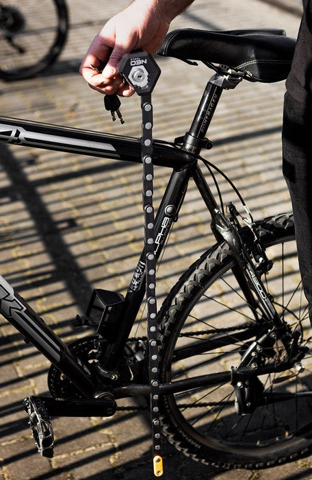 Lucchetto per bici pieghevole con chiave