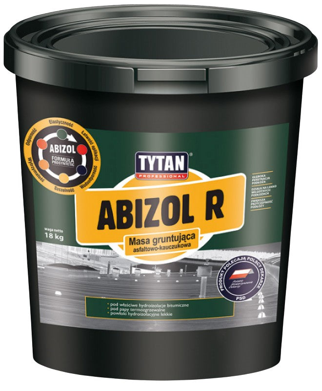 Abizol R Tytan Asfalt-rubber Primermassa 4,5kg