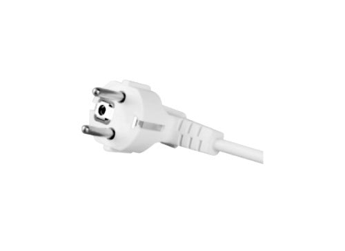 Connecting Cable With Angled Plug 3*1 Ohm Żo 5m White